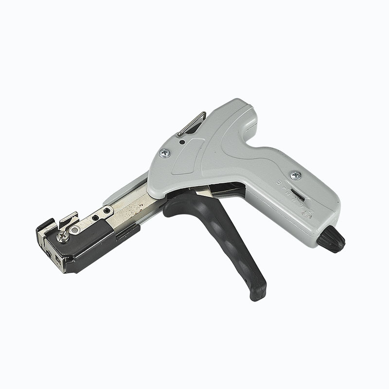 Stainless steel cable tie fasten and cutting tool