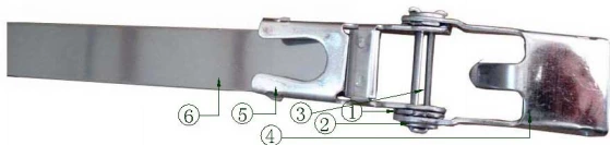 Ratchet Stainless Steel Cable Tie